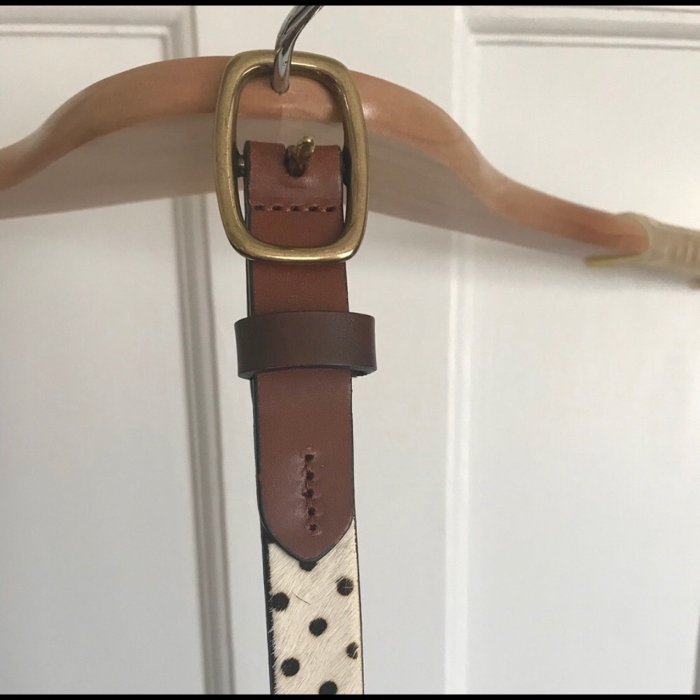 Madewell Calf Hair Belt